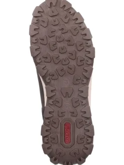 rieker Stiefelette in Schwarz/Braun Outlet