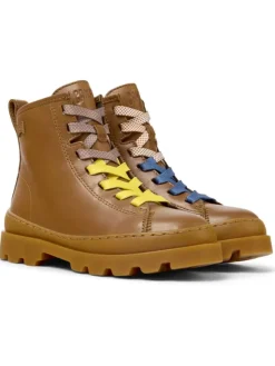 Camper Stiefeletten " Brutus " in Mittelbraun>Kinder Stiefeletten·Hohe Stiefeletten