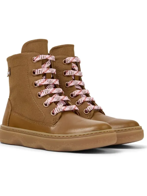 Camper Stiefeletten " Kiddo " in Mittelbraun>Kinder Stiefeletten·Hohe Stiefeletten