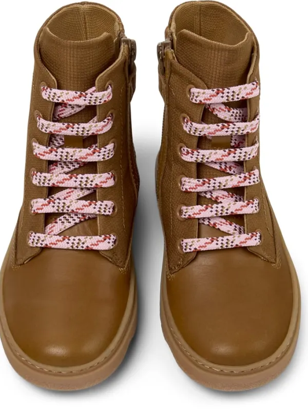 Camper Stiefeletten " Kiddo " in Mittelbraun>Kinder Stiefeletten·Hohe Stiefeletten