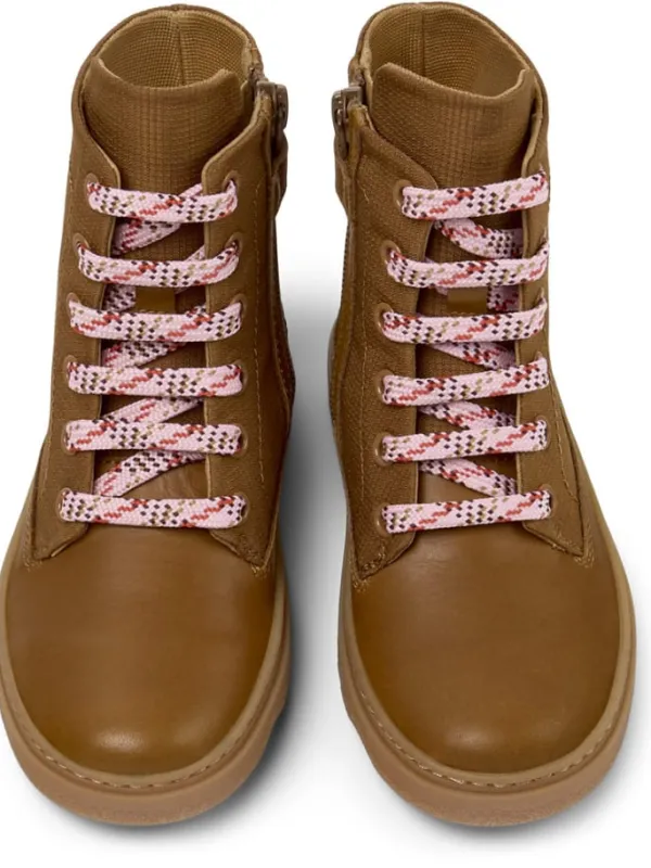 Camper Stiefeletten " Kiddo " in Mittelbraun>Kinder Stiefeletten·Hohe Stiefeletten