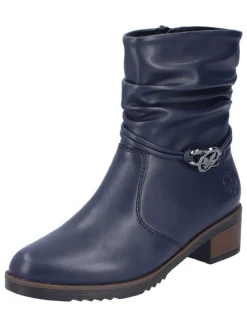 rieker Stiefeletten in Dunkelblau>Damen Stiefeletten