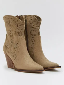 Bellucci Stiefeletten in Khaki Clearance