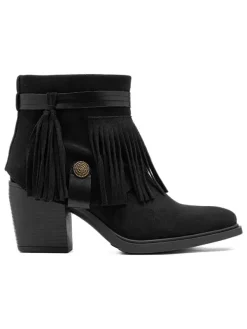 C'M Stiefeletten in Schwarz Hot
