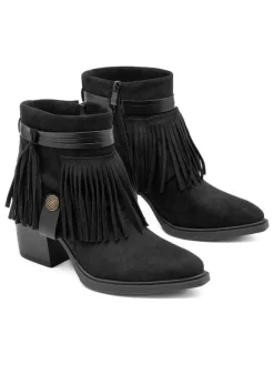 C'M Stiefeletten in Schwarz Hot