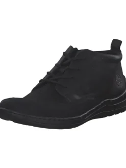 rieker Stiefeletten in schwarz/schwarz/schwarz
