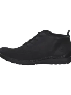 rieker Stiefeletten in schwarz/schwarz/schwarz