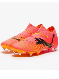 Puma Stollen-Fußballschuhe "Future 7 Ultimate" in Orange/ Pink>Herren Sportschuhe