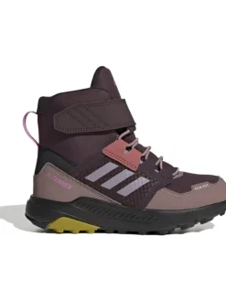adidas TERREX TRAILMAKER HIGH COLD.RDY KIDS in Lila