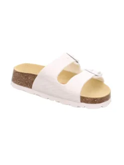 superfit Tieffußbett Pantolette FUSSBETTPANTOFFEL in Weiß Outlet