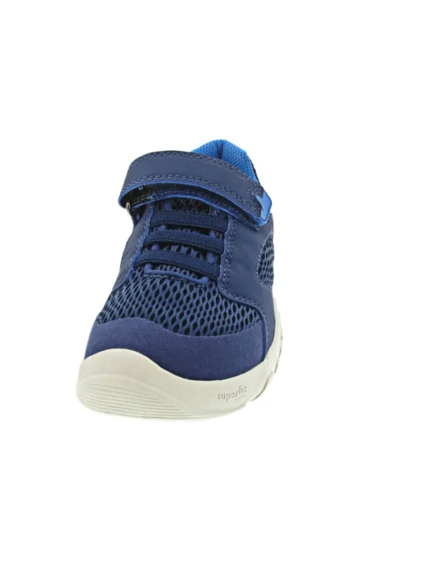 superfit TRACE Klettschuh Blau>Kinder Halbschuhe·Slipper