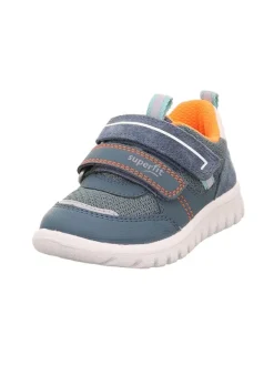 superfit Trainingsschuhe "Sport 7 mini" in Blau/ Weiß/ Orange Outlet