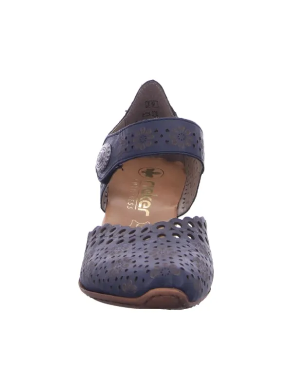 rieker Trotteur in blau>Damen Pumps