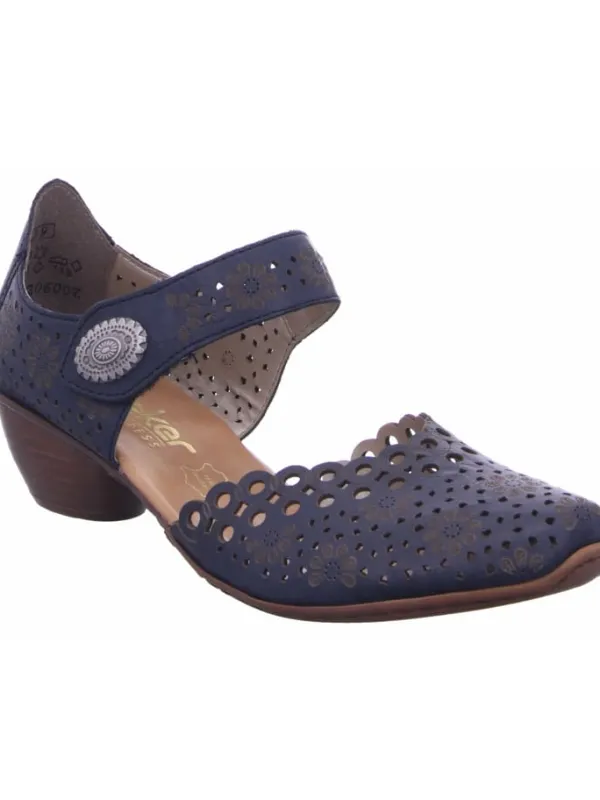 rieker Trotteur in blau>Damen Pumps