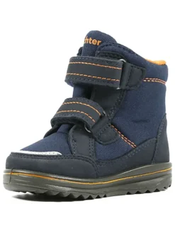 Richter Shoes Winterboots in Dunkelblau/ Orange Sale