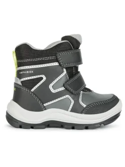 Geox Winterboots "Flanfil" in Schwarz/ Grau> Stiefel & Boots