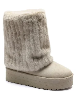 C'M Winterboots in Beige Clearance