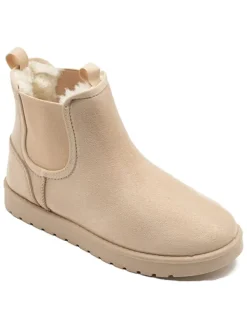 C'M Winterboots in Beige>Damen Stiefel & Boots