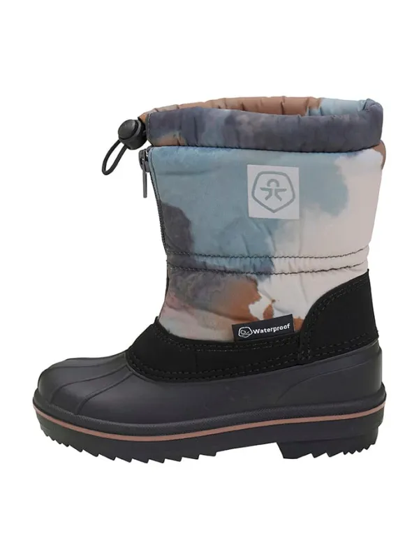 Color Kids Winterboots in Blau/ Grau>Kinder Stiefel & Boots·Stiefel