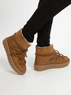 Bellucci Winterboots in Hellbraun>Damen Stiefel & Boots