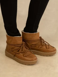 Bellucci Winterboots in Hellbraun>Damen Stiefel & Boots