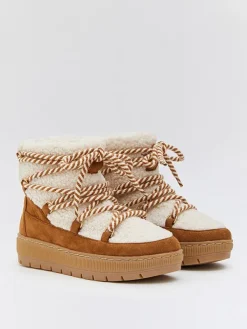 Bellucci Winterboots in Hellbraun>Damen Stiefel & Boots