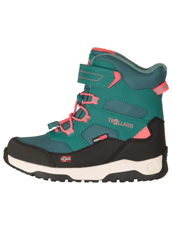 Trollkids Winterboots "Lofoten" in Türkis Discount