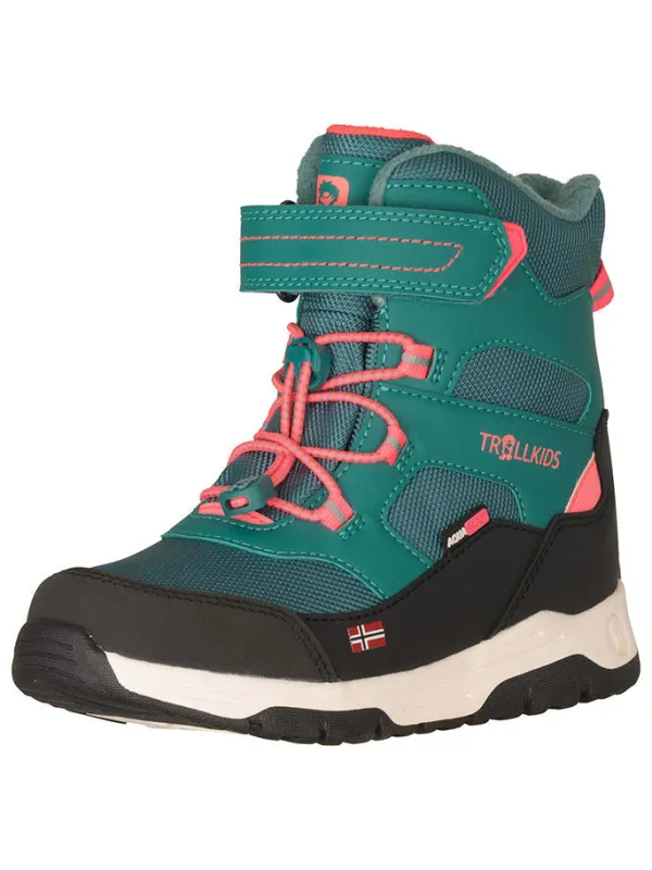 Trollkids Winterboots "Lofoten" in Türkis Discount