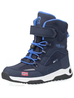 Trollkids Winterboots "Lofoten XT" in Dunkelblau/ Hellblau>Kinder Stiefel & Boots·Stiefel