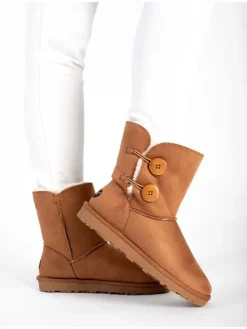 Blackfield Winterboots "Lola" in Hellbraun Discount