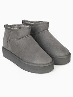Blackfield Winterboots "Milli" in Hellgrau Clearance