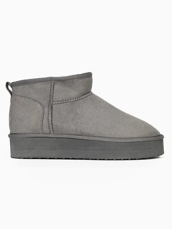 Blackfield Winterboots "Milli" in Hellgrau Clearance