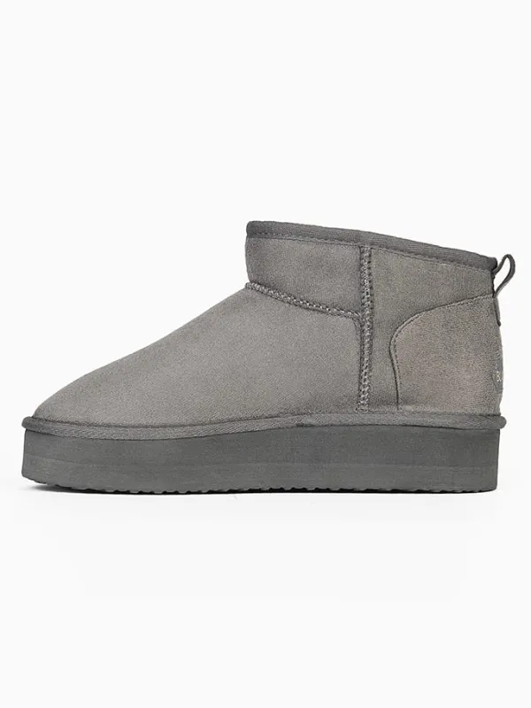 Blackfield Winterboots "Milli" in Hellgrau Clearance