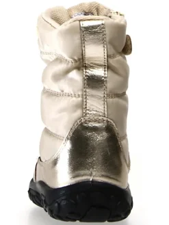 Naturino Winterboots "Poznurr" in Creme/ Gold> Stiefel & Boots