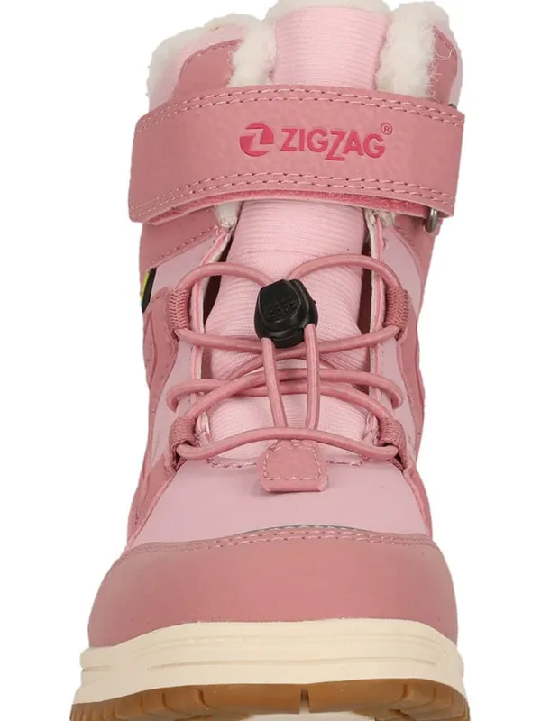 Zigzag Winterboots "Rincet" in Rosa Best