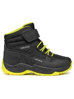 Geox Winterboots "Sentiero" in Schwarz/ Gelb Best