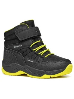 Geox Winterboots "Sentiero" in Schwarz/ Gelb Best