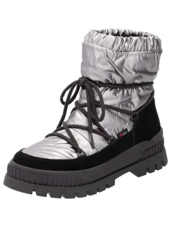 rieker Winterstiefel in Silber/ Schwarz>Damen Stiefel & Boots