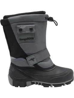 Kangaroos Winterstiefel "Kanga-Bean II" in Schwarz/ Grau>Kinder Stiefel & Boots·Stiefel