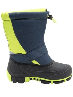 Kangaroos Winterstiefel "Kanga-Bean II" in Dunkelblau/ Grün Online