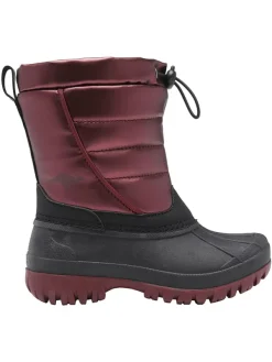 Kangaroos Winterstiefel "K-Ben" in Dunkelrot/ Schwarz>Kinder Stiefel & Boots·Stiefel