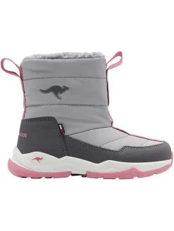 Kangaroos Winterstiefel "K-FR Floki RTX" in Hellgrau/ Rosa>Kinder Stiefel & Boots·Stiefel