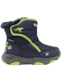 Kangaroos Winterstiefel "KS-Trunks Mid V" in Dunkelblau/ Grün Clearance