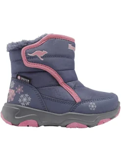 Kangaroos Winterstiefel "KS-Trunks Mid V" in Grau/ Pink>Kinder Stiefel & Boots·Stiefel|Stiefel & Boots