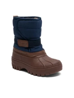 bisgaard Winterstiefel ''Pacson'' in Hellbraun/ Dunkelblau
