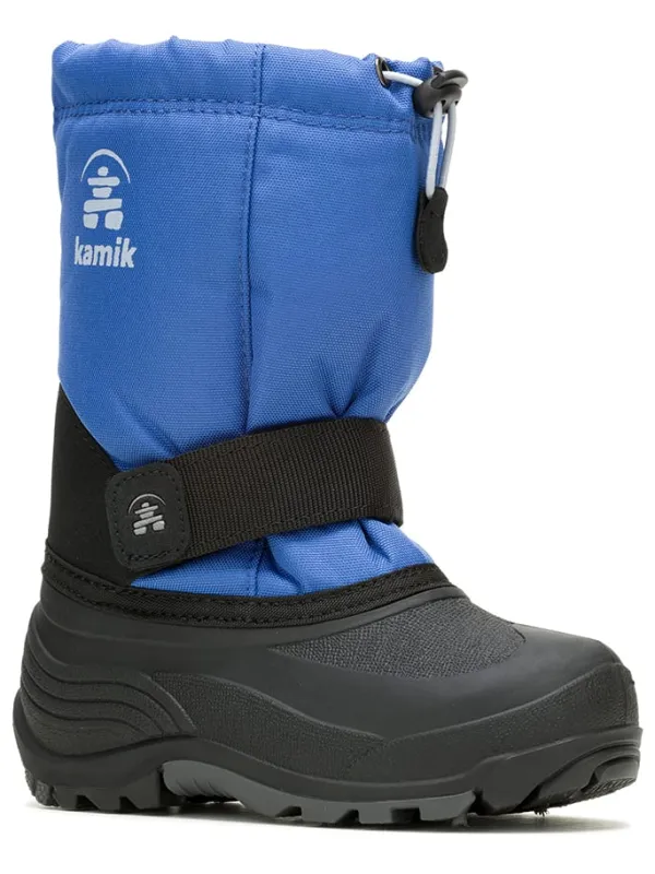 Kamik Winterstiefel "Rocket" in Blau/ Schwarz Hot
