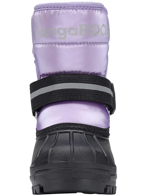 Kangaroos Winterstiefel "Shell II" in Schwarz/ Lila>Kinder Stiefel & Boots·Stiefel