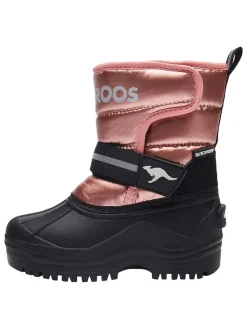 Kangaroos Winterstiefel "Shell" in Schwarz/ Rosa Best