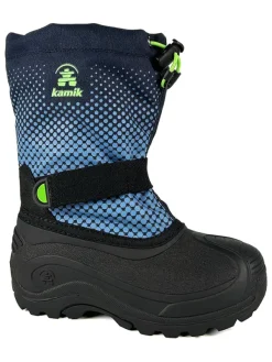 Kamik Winterstiefel "Slide" in Blau/ Schwarz Hot