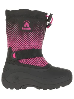 Kamik Winterstiefel "Slide" in Pink/ Schwarz New
